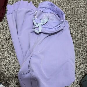 FIGS Zamora Medium Pants only- Lavender Dew